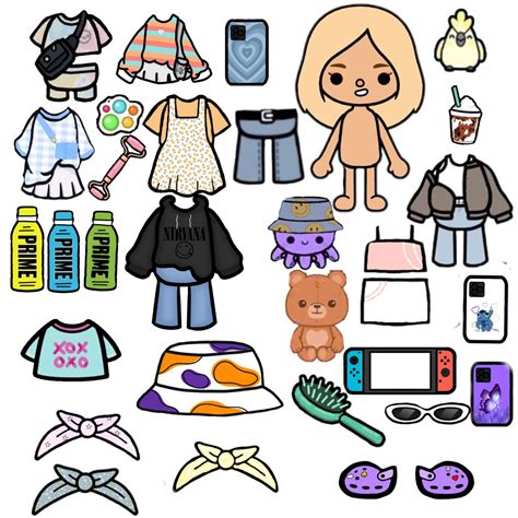 Toca World Ideas For Character Accessories