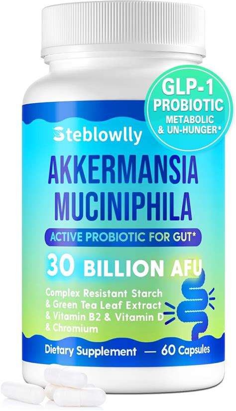 Amazon Glp Probiotic Live Probiotics With Akkermansia