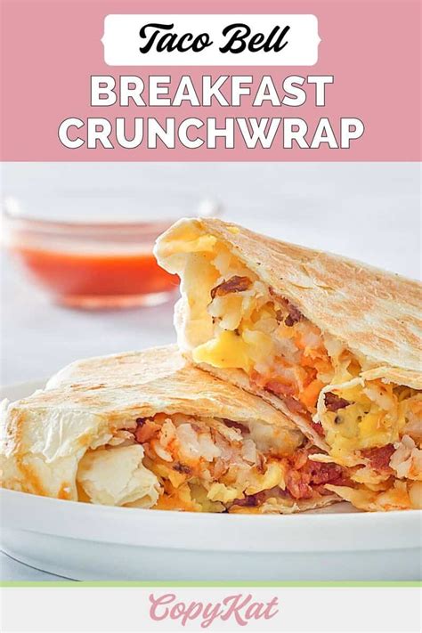 Taco Bell Breakfast Crunchwrap - CopyKat Recipes