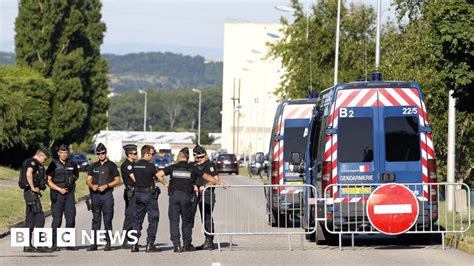 France Beheading Attack Suspect Sent Selfie With Head Bbc News