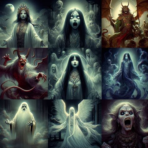 Types of Ghosts