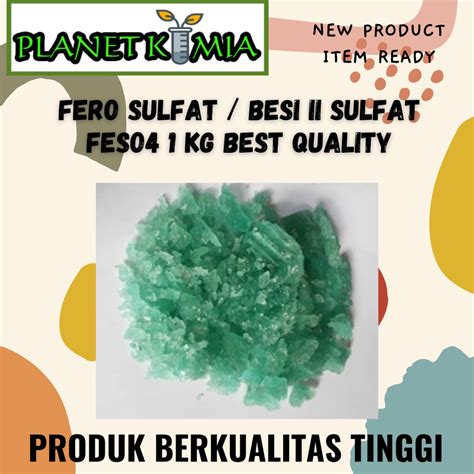 Jual Ferrous Sulphate Ferrous Sulfate Ferro Sulfate Fero Sulfat