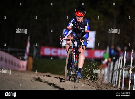 Dutch Shirin Van Anrooij Pictured In Action During The Women S Elite