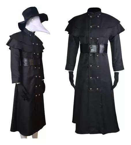 Medieval Plague Doctor Crow Doctor Cosplay Parcelamento Sem Juros