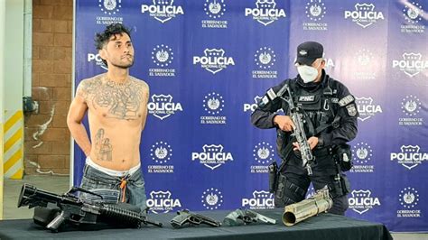 Cabecilla Nacional De Ms Fue Capturado Con Armas De Alto Poder En Santa Ana Diario El Salvador