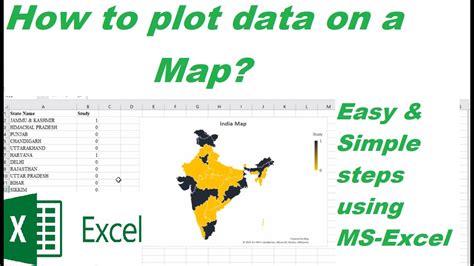 Learn How To Plot Data On A Map Using Excel Simple And Easy Guide