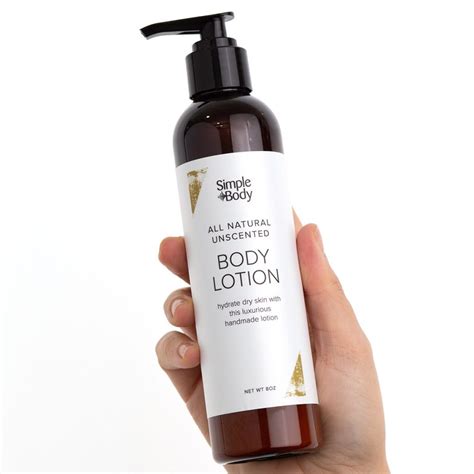 Natural Body Lotion, Highly Moisturizing