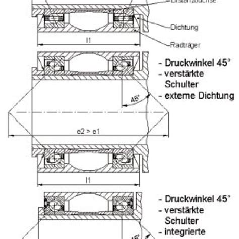 Wheel bearing arrangements in race car applications | Download Scientific Diagram