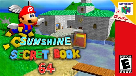 Super Mario Sunshine Secret Book 64 Longplay N64 Youtube