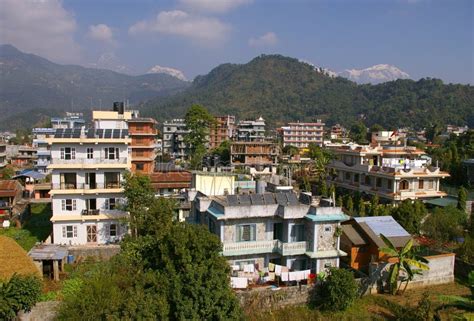 Lake in Pokhara stock photo. Image of countryside, landscape - 41959956