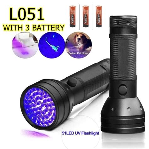 Uv Led Flashlight Black Light Uv Lights Led Ultraviolet Backlight