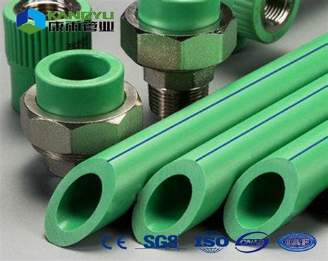 ISO Certificate Green PPR Pipe For Hot Water And Cold Water Supply