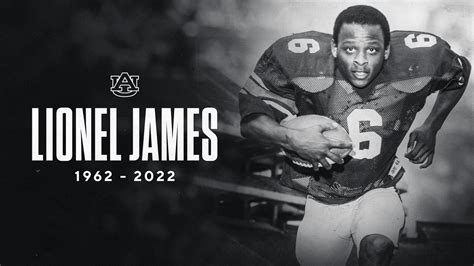 Auburn running back Lionel 'Little Train' James death obituary