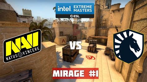 МАТЧ ЗА ВЫХОД ИЗ ГРУППЫ NAVI vs LIQUID MAP 1 MIRAGE IEM GLOBAL