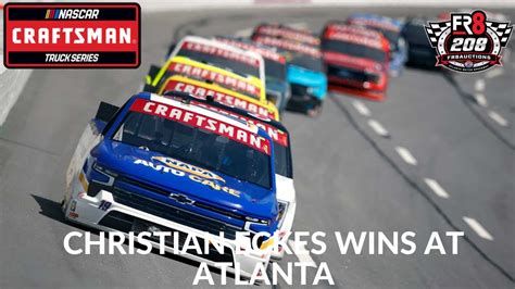 Christian Eckes Wins At Atlanta Youtube