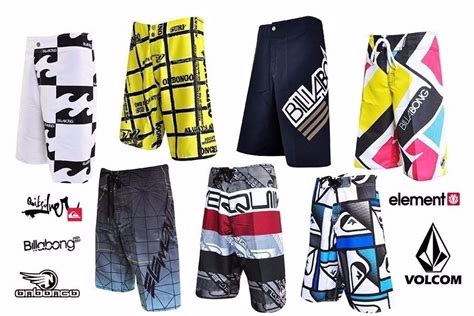 Kit Bermudas Quiksilver Hurley Billabong Oakley Original R