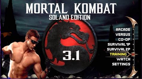 Game Play Com Johnny Cage Mortal Kombat Solano 3 1 Hard 10 Zerando A