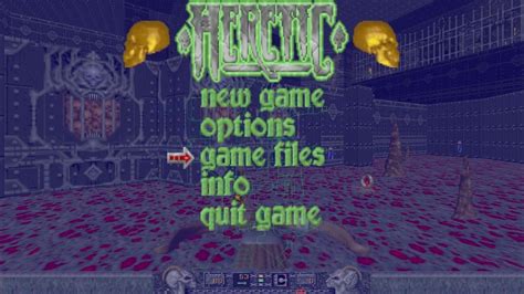 Heretic 1994 Level E5m5 Gzdoom Youtube