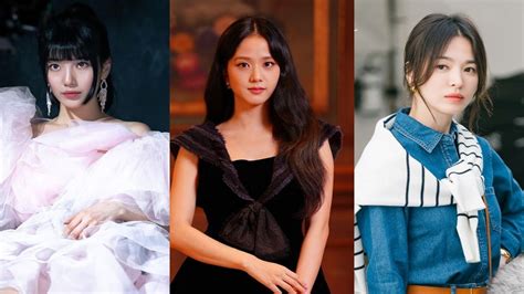 Bae Suzy, BLACKPINK's Jisoo, Song Hye Kyo and more; Top 10 most ...