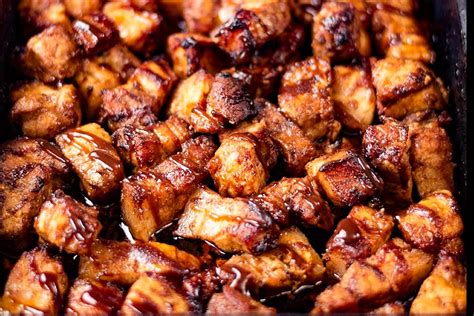 The Best Keto Pork Belly Bites With Sugar Free Bbq Sauce