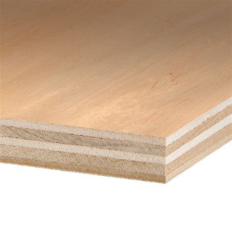 Columbia Forest Products 34 In X 4 Ft X 8 Ft Purebond Maple Plywood