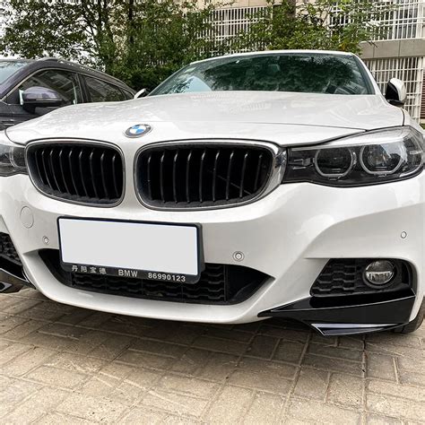 تسوق To 2019 For Bmw 3 Series F34 Gt F34 320i 325i M Sport Front Bumper Lip Spoiler Side Cover