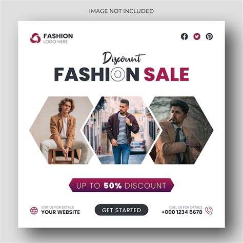 Premium Psd Fashion Sale Social Media Post And Web Banner Template