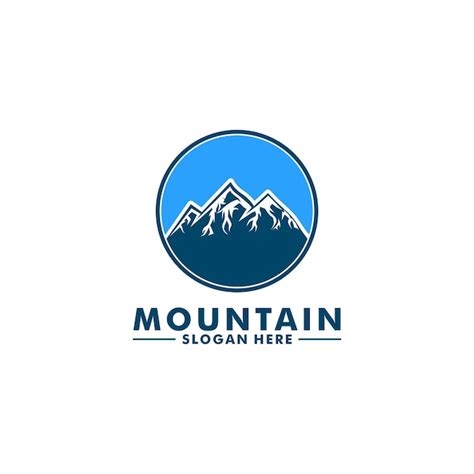 Premium Vector Mountain Logo Design Vector Template