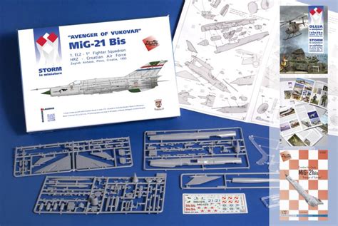 Maketa Aviona OSVETNIK VUKOVARA MiG 21 Bis 1 72