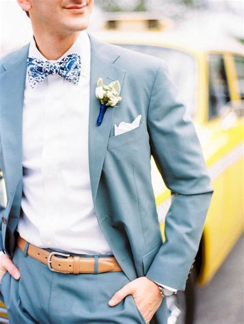 85 Trendy And Chic Blue Suits For Grooms Weddingomania