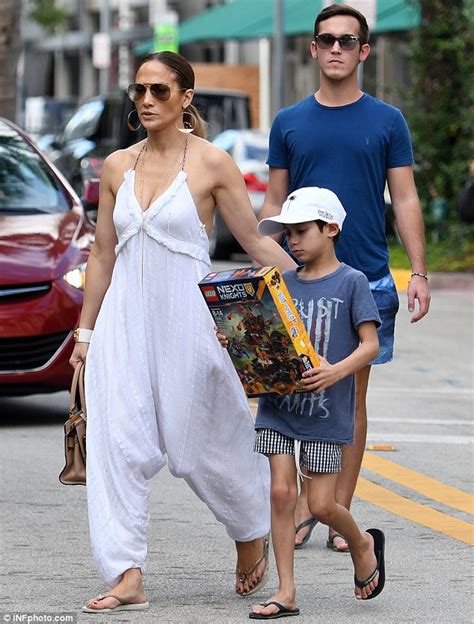 Jennifer Lopez And Son Max