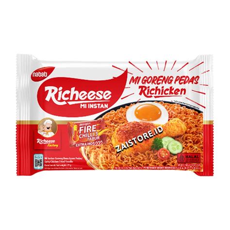 Jual Richeese Mie Goreng Richicken And Mie Ramen And Mie Goreng Keju Pedas