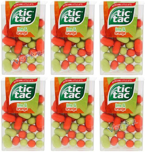 Tic Tac Variety Flavour Orange Mint Fruit Cherry Cola Etc Sweets G