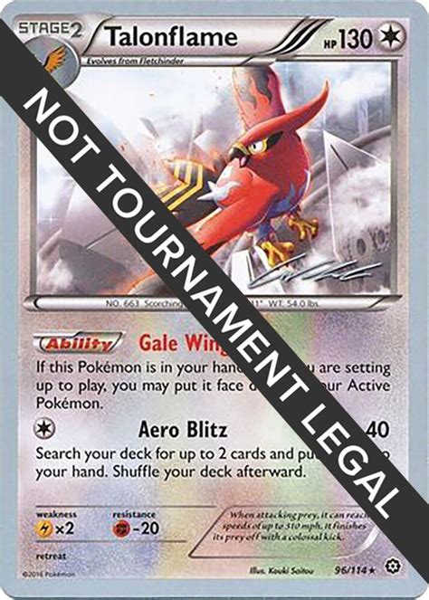 Talonflame 2016 Cody Walinski World Championship Decks Pokemon