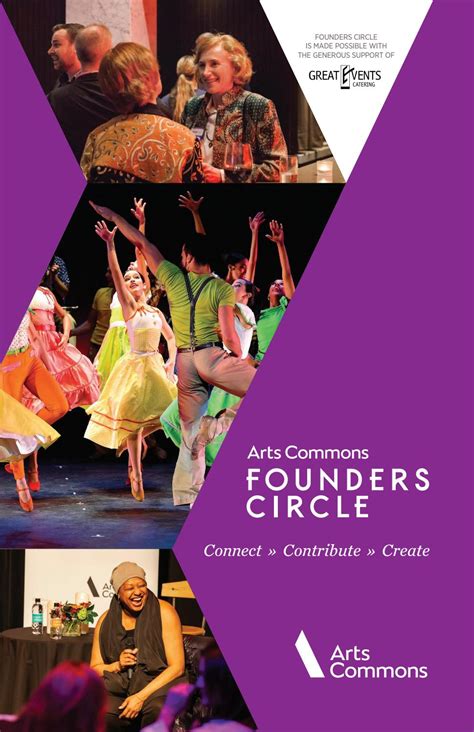 Founders Circle 2018 19 By Arts Commons Issuu