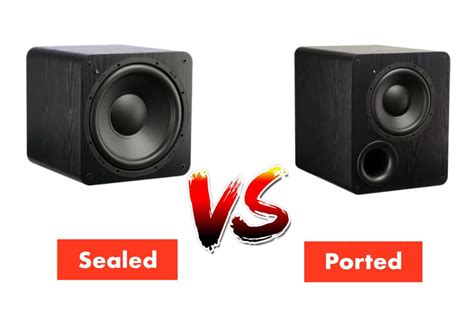 Ported vs Sealed Subwoofer: Sub Comparison & Guide For 2023