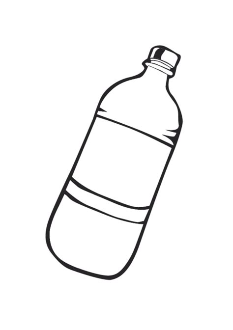 Plastic Bottle Drawing | Free download on ClipArtMag