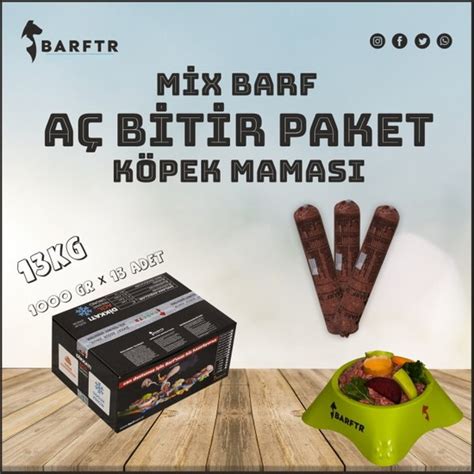 Barftr Mix Barf Kg A Bitir K Pek Mamas Paket Fiyat