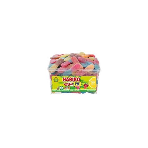 Bonbons Haribo Langue Acide Pik Bonbons Tubos Milleproduits