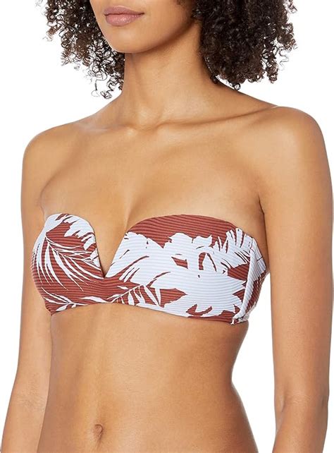 Seafolly Wild Tropics Bandeau Bra Reggiseno Bikini Donna Amazon It Moda