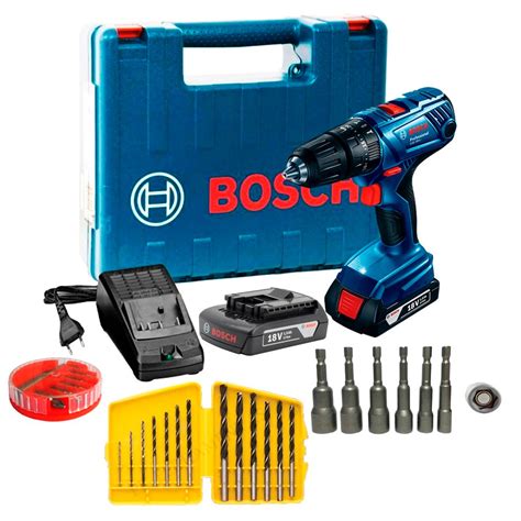 Parafusadeira Furadeira Impacto Bosch 18v Gsb 180li Bivolt R 759