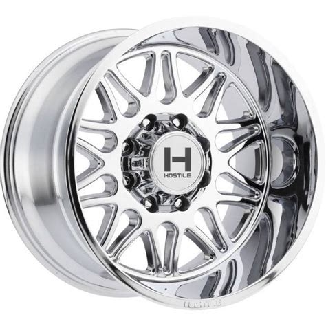 Hostile Wheels 8x170, 20"x12" Blaze, Armor Plated (-44 Offset) | Hostile Wheels 8x170, 20"x12 ...