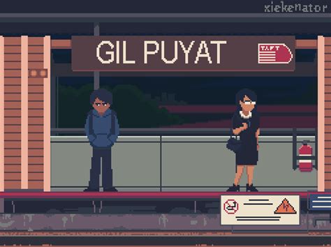 Gil Puyat Station Pixel Art : r/Philippines