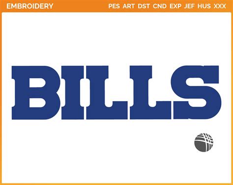 Buffalo Bills - Wordmark Logo (2011) - Football Sports Embroidery Logo ...