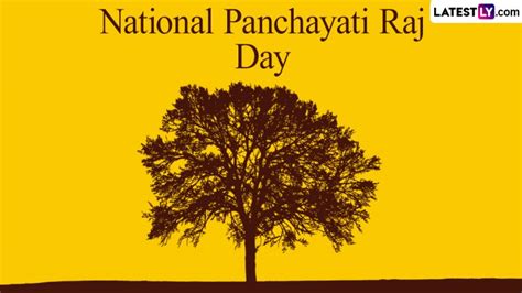 National Panchayati Raj Day 2024 Date Know History And Significance Of