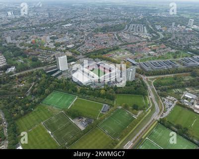 Aerial View Stadion Galgenwaard Football Stadium Utrecht Province