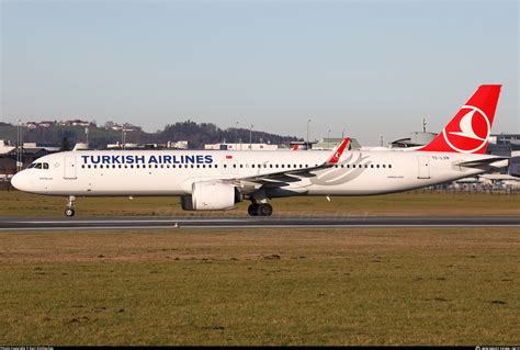 TC LSN Turkish Airlines Airbus A321 271NX Photo By Karl Dittlbacher