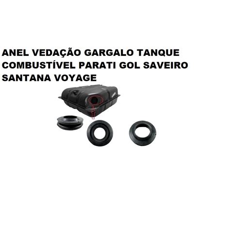 Borracha Anel Vedação Gargalo Bocal Tanque Gol Saveiro voyage Parati