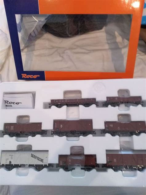 Roco H0 44002 Freight Wagon Set 8 Matching DB Catawiki