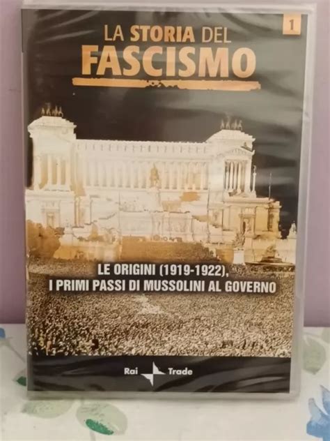 DVD ITA DOCUMENTARIO La Storia Del Fascismo Le Origini 1919 1922